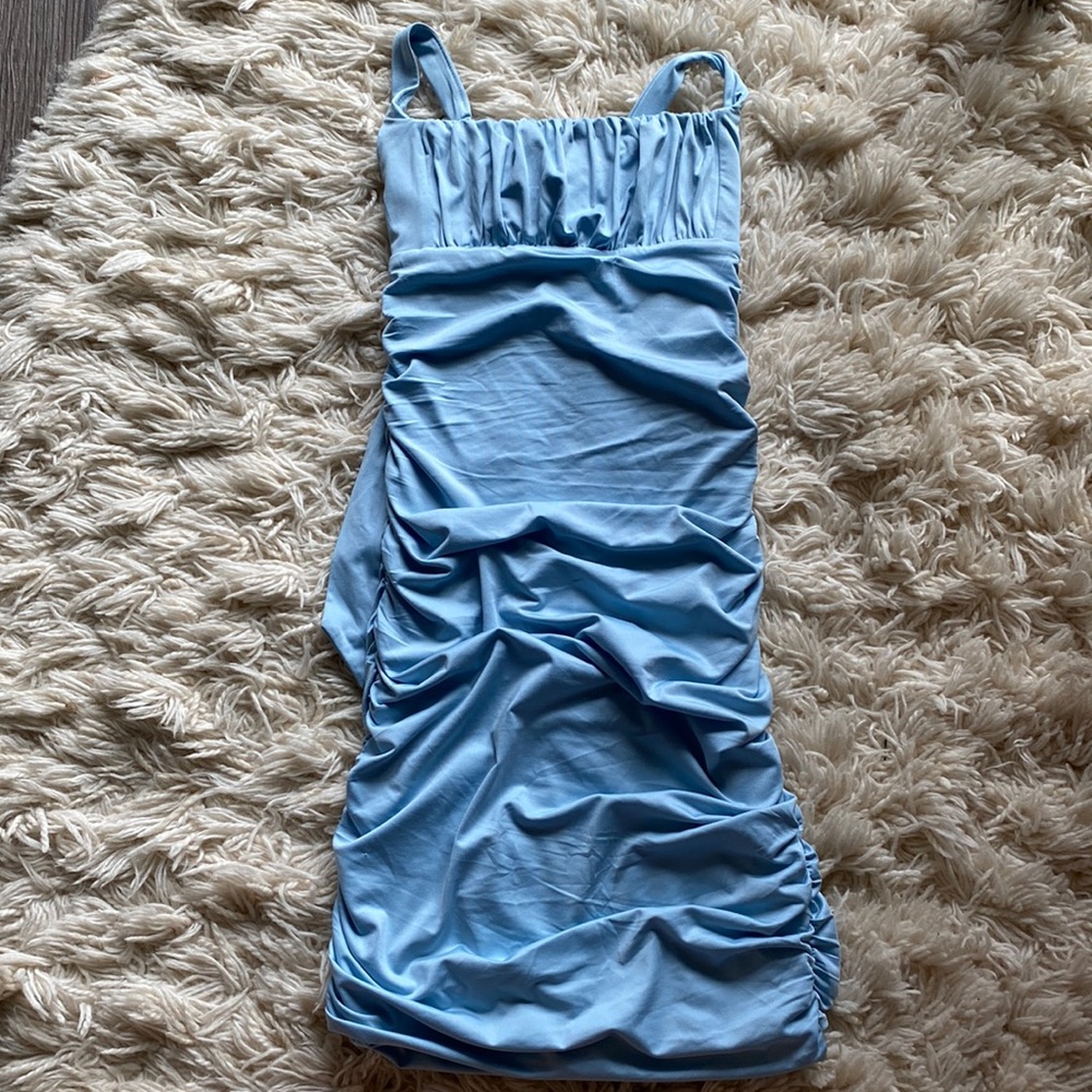 Baby Blue Bodycon Dress
